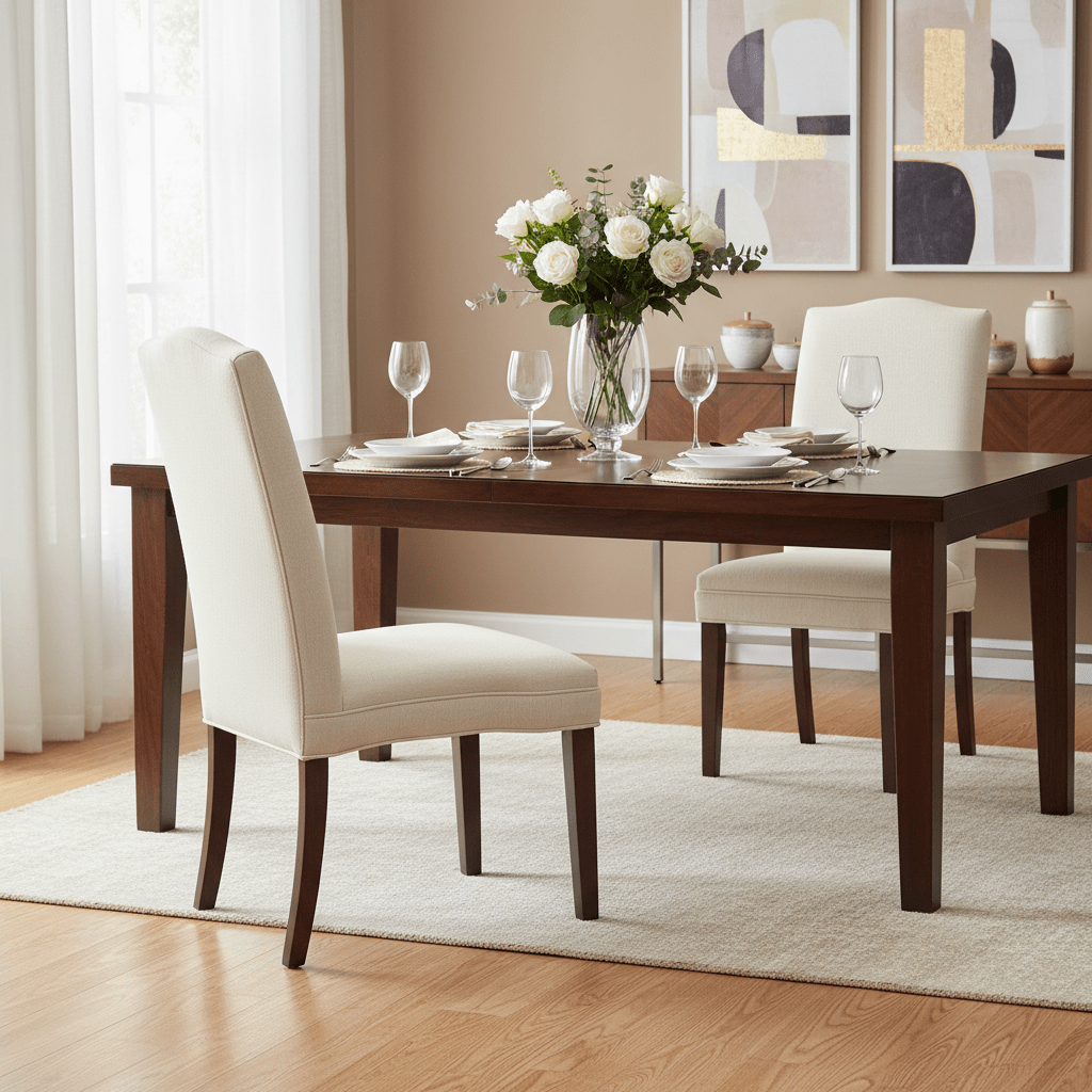 Camel Tall Back Armless Stack Chair Chairs| Fairfield Chair