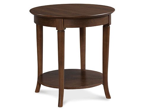 Campaigna Round Accent Table Accent & End Tables| Fairfield Chair