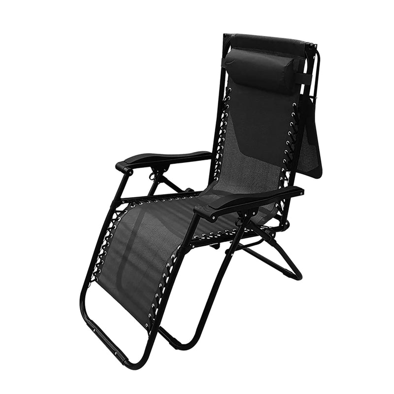 Camping Chair with Full Recline Bed Feature – Comfortable Design for Travel & Relaxation . - Al Rugaib Furniture