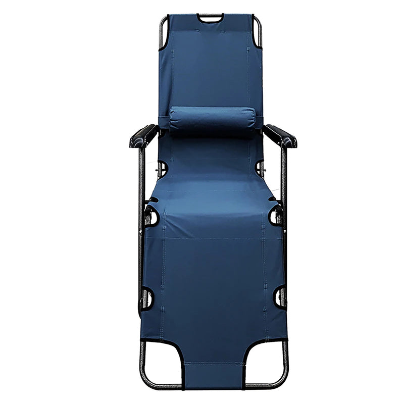 Camping Chair with Full Recline Bed Feature – Comfortable Design for Travel & Relaxation . - Al Rugaib Furniture