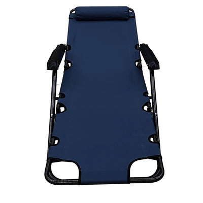 Camping Chair with Full Recline Bed Feature – Comfortable Design for Travel & Relaxation . - Al Rugaib Furniture