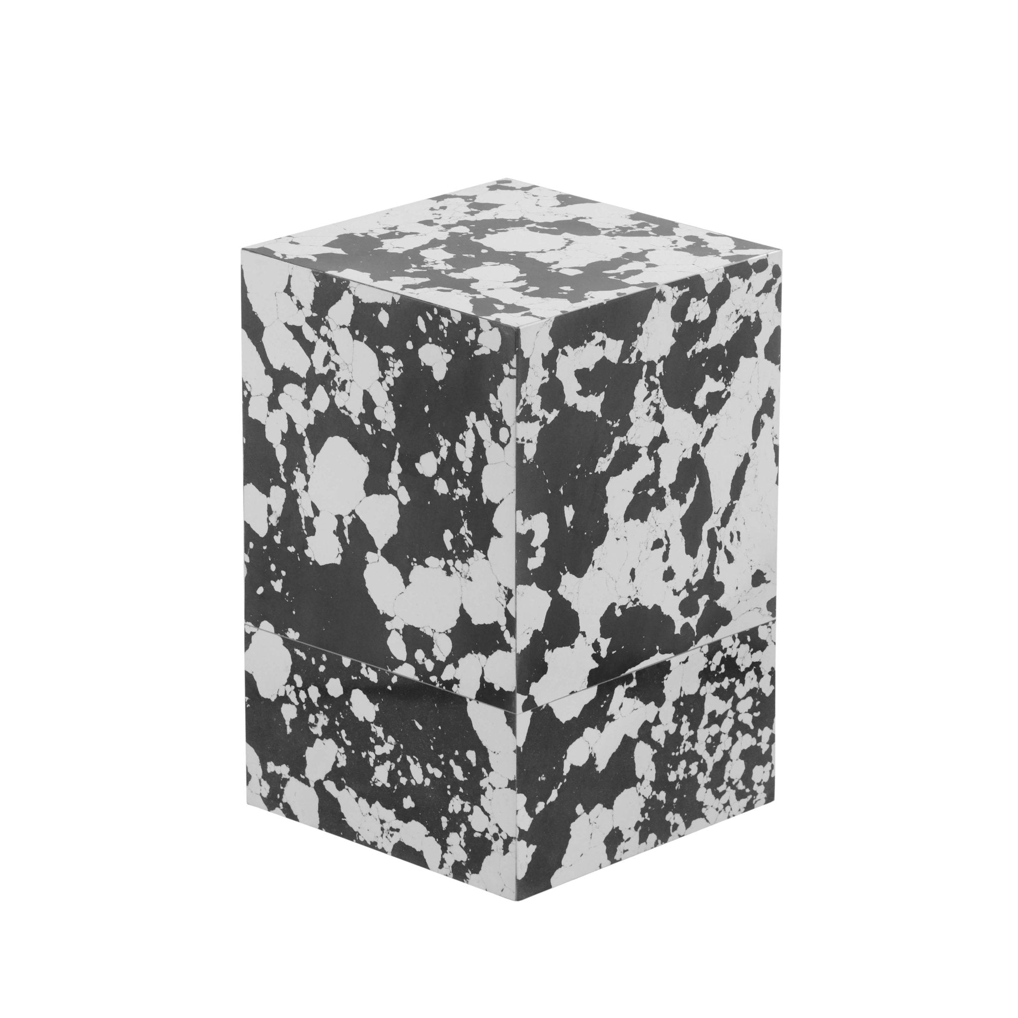 Camryn Spotted Resin Side Table Accent & End Tables| TOV
