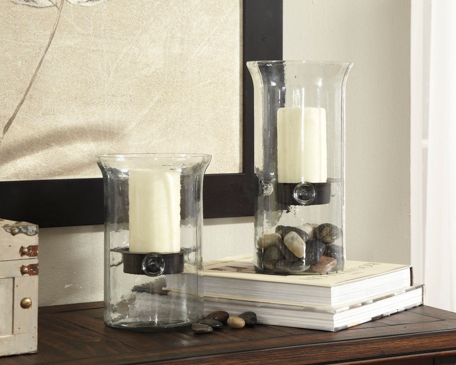 CANDLE HOLDER SET OF 2 Candle Holders| Ashley Homestore