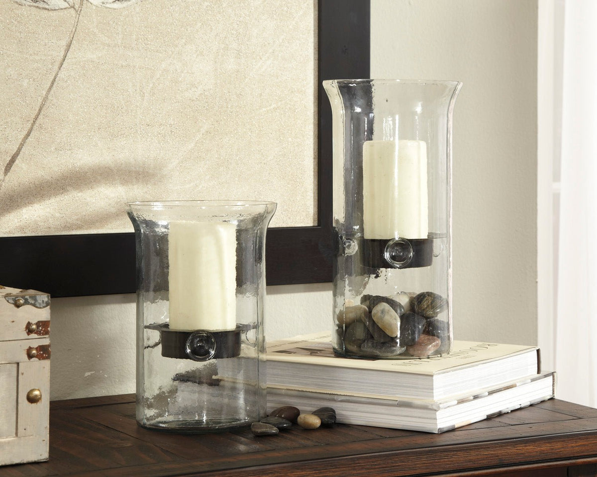 CANDLE HOLDER SET OF 2 Candle Holders| Ashley Homestore