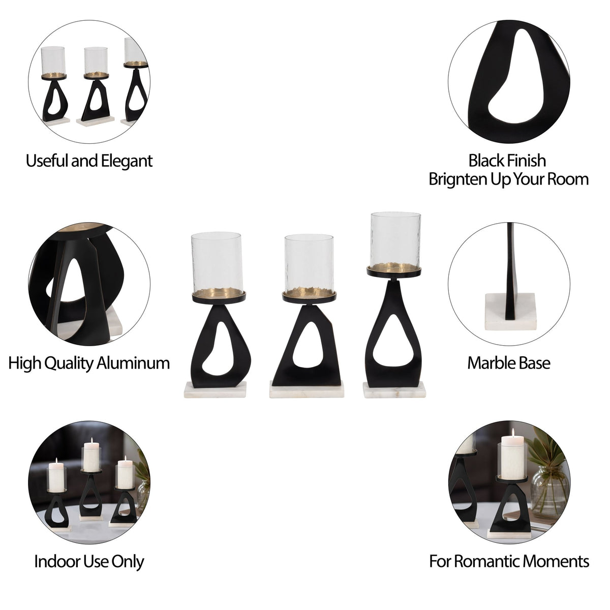 Candle Holders and Tealights Candle Holders| Sagebrook Home