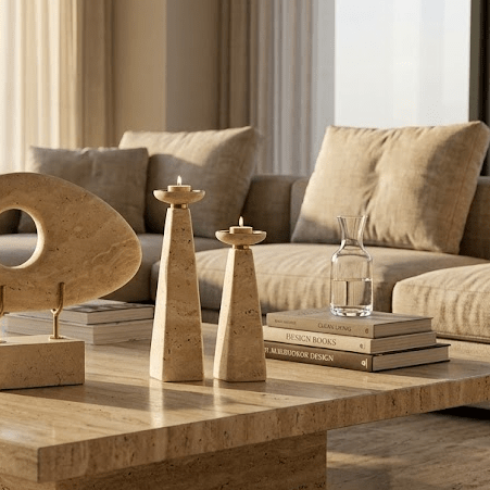 CANDLEHOLDER SET/2 Candle Holders| Uttermost