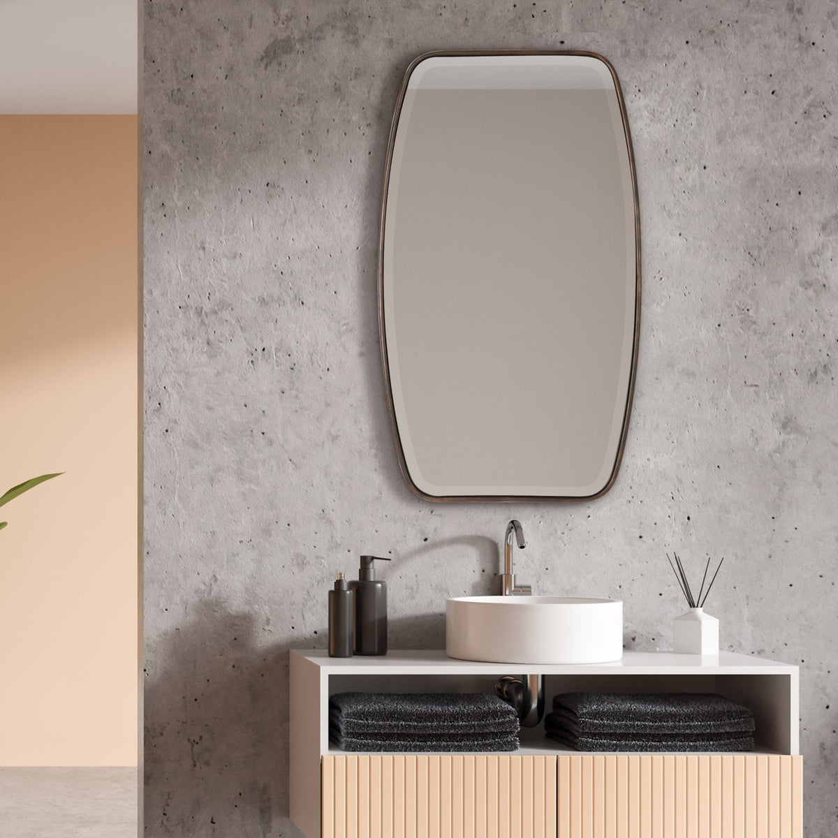 Canillo Bronze Mirror Mirrors| Uttermost