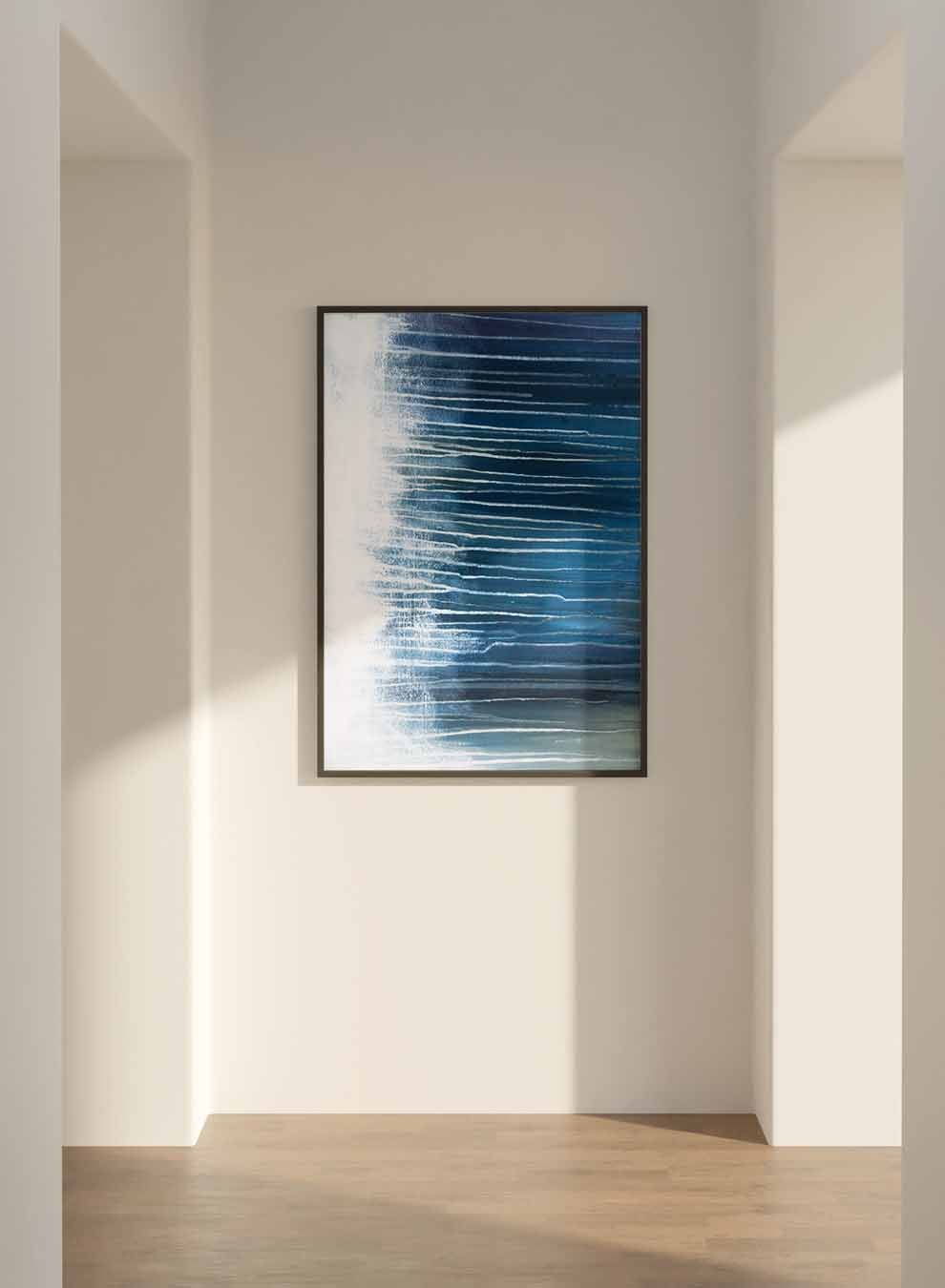 Canvas Wall Art Stretched Over Wooden Frame with Black Floating Frame Paintings & Pictures| LOWHA