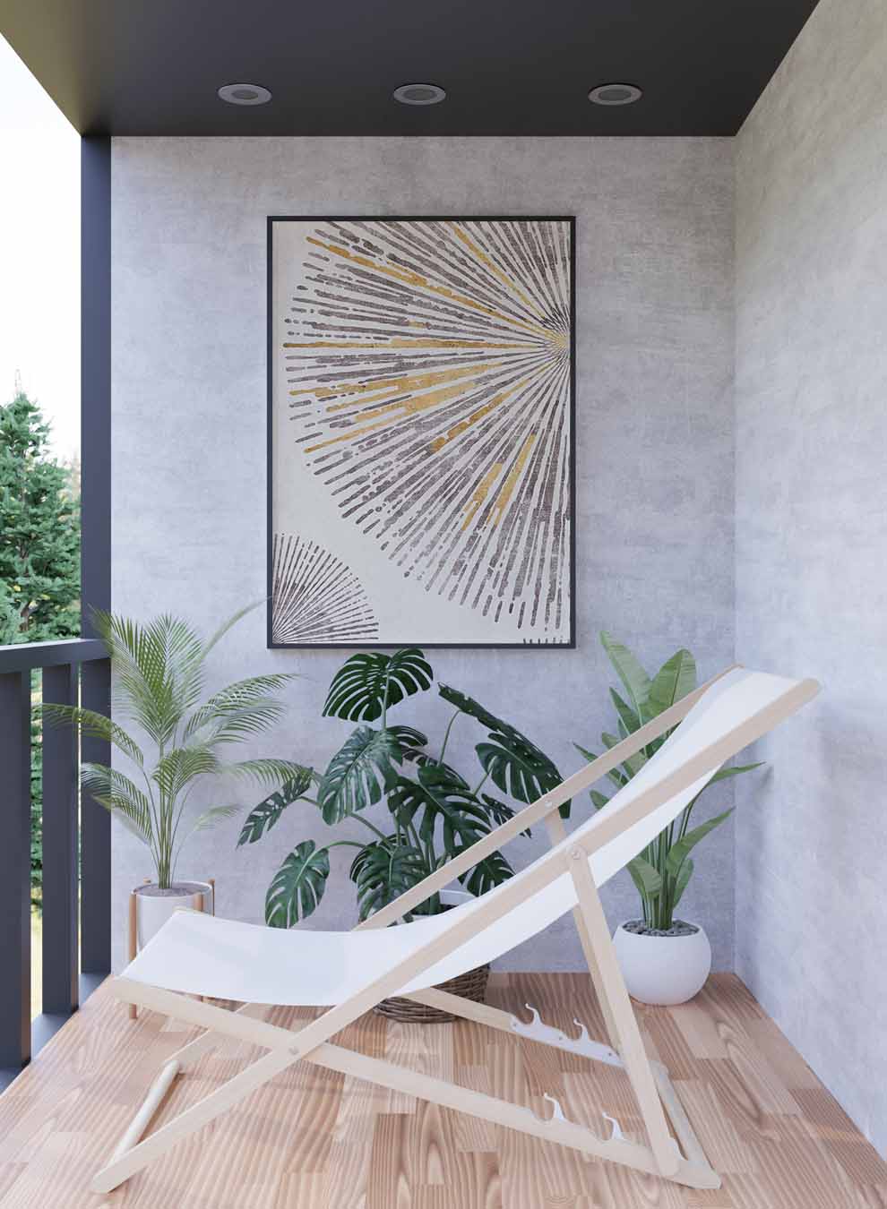 Canvas Wall Art Stretched Over Wooden Frame with Black Floating Frame Paintings & Pictures| LOWHA