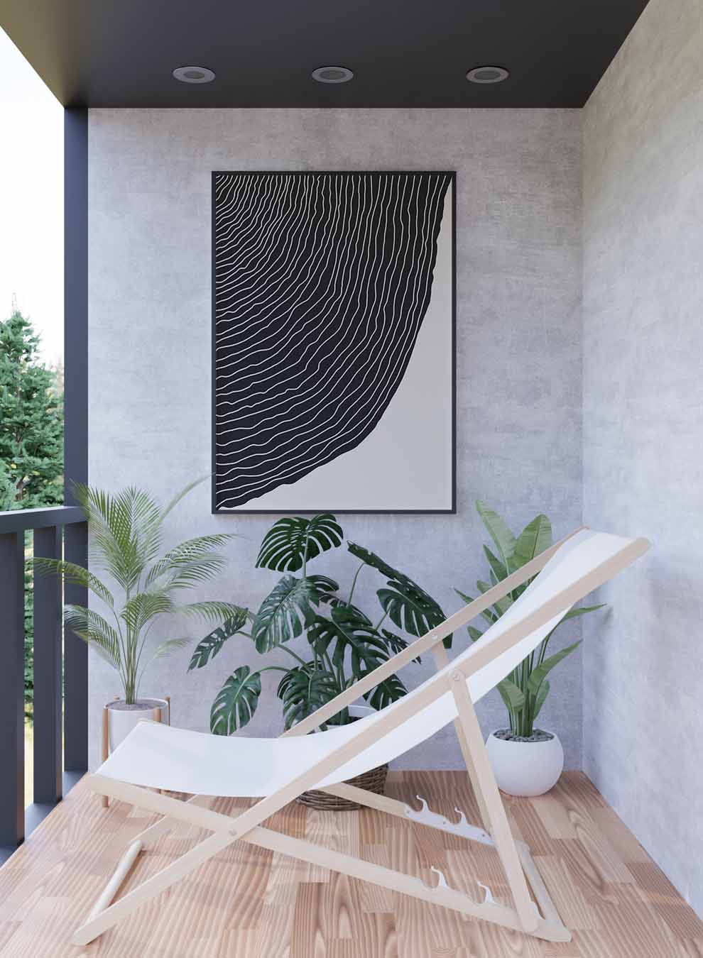 Canvas Wall Art Stretched Over Wooden Frame with Black Floating Frame Paintings & Pictures| LOWHA