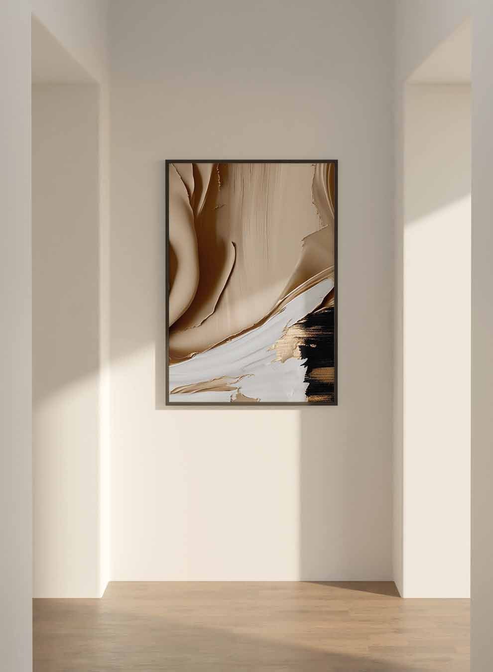 Canvas Wall Art Stretched Over Wooden Frame with Black Floating Frame Paintings & Pictures| LOWHA