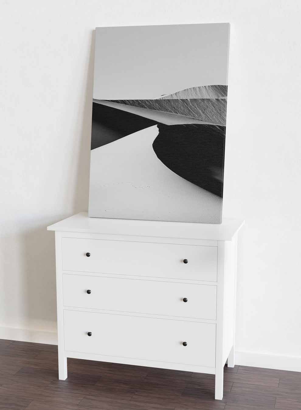 Canvas Wall Art Stretched Over Wooden Frame with Black Floating Frame Paintings & Pictures| LOWHA