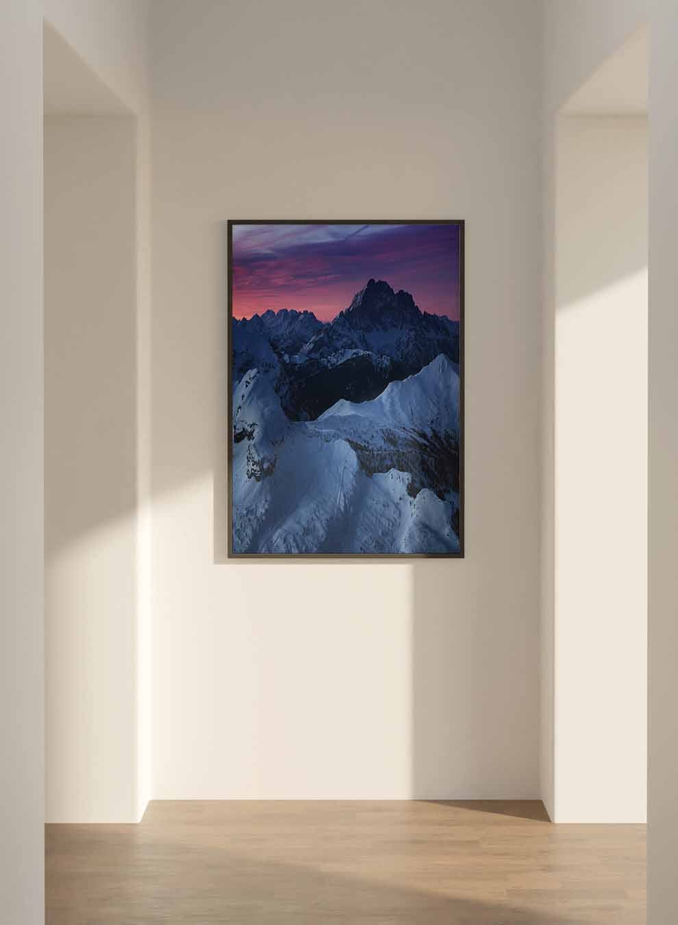 Canvas Wall Art Stretched Over Wooden Frame with Black Floating Frame Paintings & Pictures| LOWHA