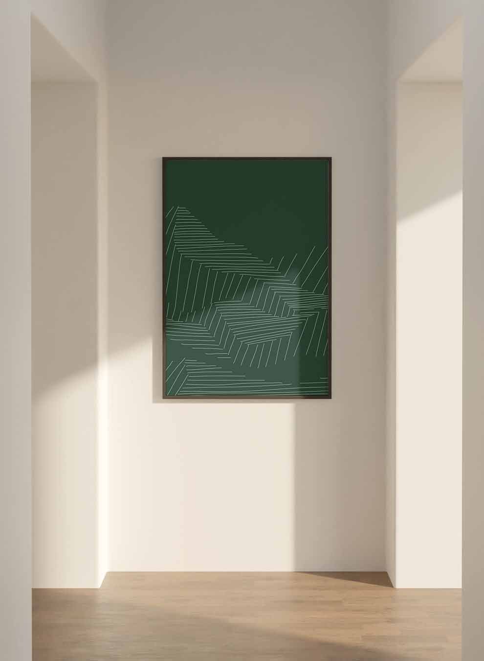 Canvas Wall Art Stretched Over Wooden Frame with Black Floating Frame Paintings & Pictures| LOWHA