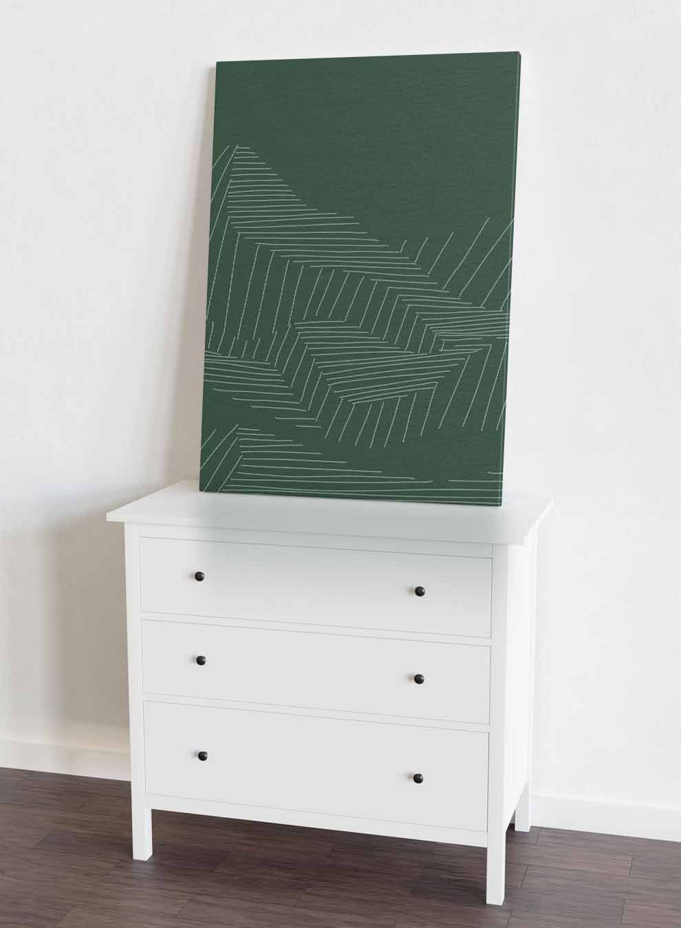 Canvas Wall Art Stretched Over Wooden Frame with Black Floating Frame Paintings & Pictures| LOWHA