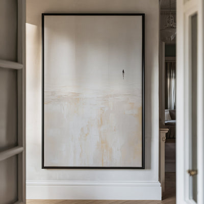 Canvas Wall Art Stretched Over Wooden Frame with Floating Frame and Alone Painting CV4112 - Al Rugaib Furniture