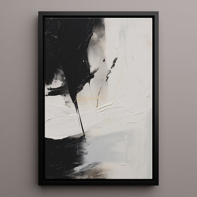 Canvas Wall Art Stretched Over Wooden Frame with Floating Frame and Black Stain Painting CV4125 - Al Rugaib Furniture
