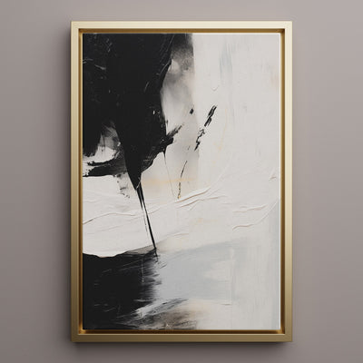 Canvas Wall Art Stretched Over Wooden Frame with Floating Frame and Black Stain Painting CV4125 - Al Rugaib Furniture