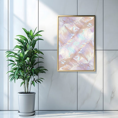 Canvas Wall Art Stretched Over Wooden Frame with Floating Frame and Colourful Painting CV4142 - Al Rugaib Furniture