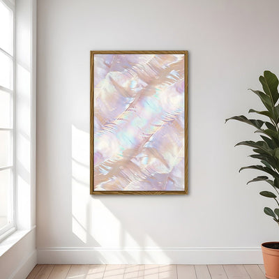 Canvas Wall Art Stretched Over Wooden Frame with Floating Frame and Colourful Painting CV4142 - Al Rugaib Furniture