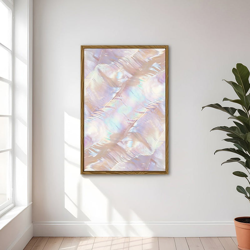 Canvas Wall Art Stretched Over Wooden Frame with Floating Frame and Colourful Painting CV4142 - Al Rugaib Furniture