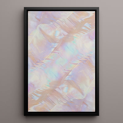 Canvas Wall Art Stretched Over Wooden Frame with Floating Frame and Colourful Painting CV4142 - Al Rugaib Furniture