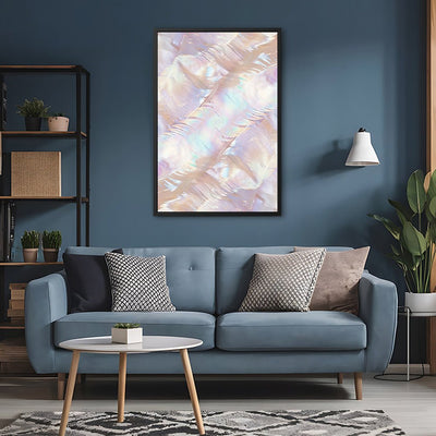 Canvas Wall Art Stretched Over Wooden Frame with Floating Frame and Colourful Painting CV4142 - Al Rugaib Furniture