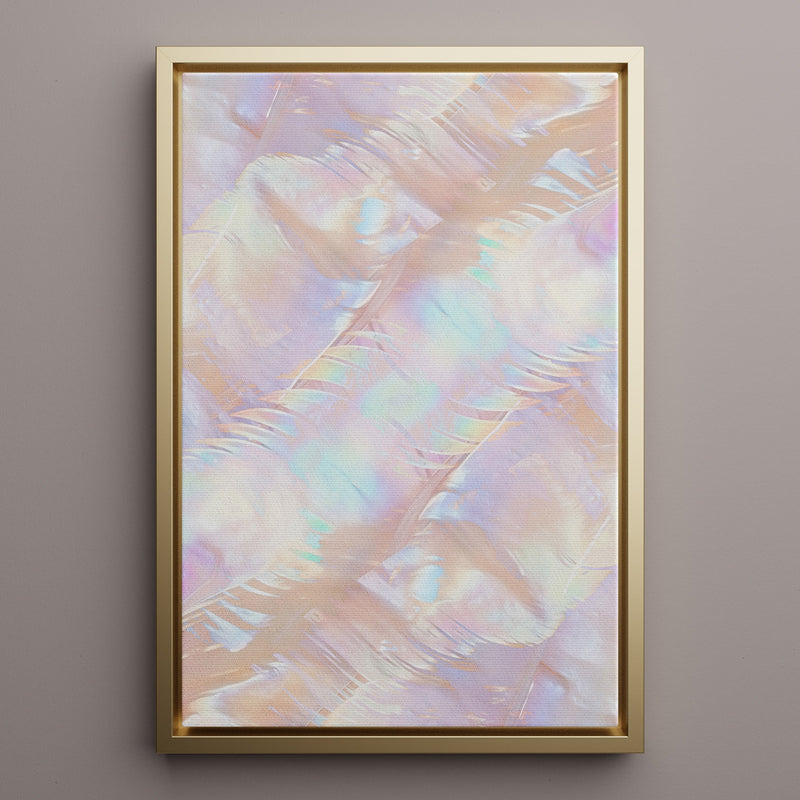 Canvas Wall Art Stretched Over Wooden Frame with Floating Frame and Colourful Painting CV4142 - Al Rugaib Furniture