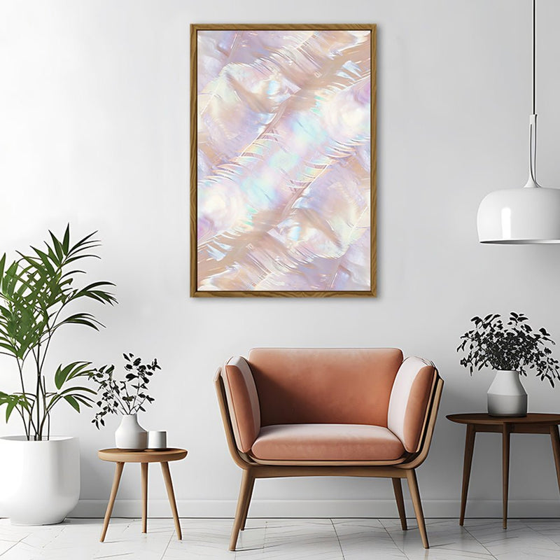 Canvas Wall Art Stretched Over Wooden Frame with Floating Frame and Colourful Painting CV4142 - Al Rugaib Furniture