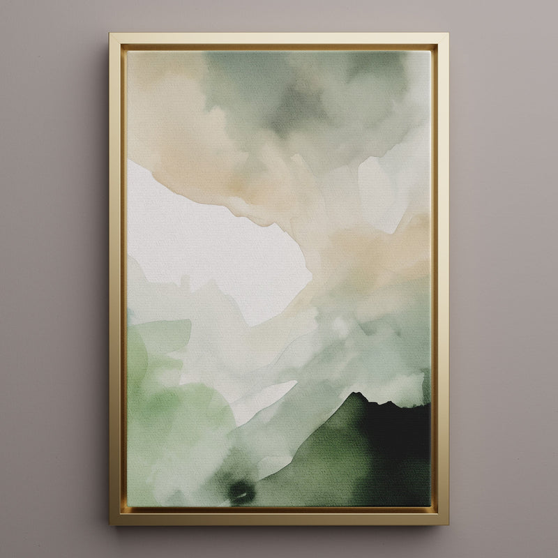 Canvas Wall Art Stretched Over Wooden Frame with Floating Frame and Mixed Colours Painting CV4205 - Al Rugaib Furniture