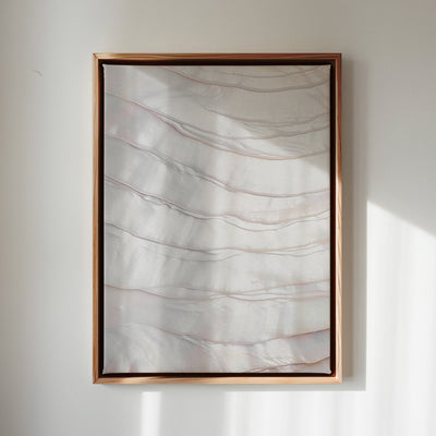 Canvas Wall Art Stretched Over Wooden Frame with Floating Frame and Pearly Shell Painting CV4207 - Al Rugaib Furniture