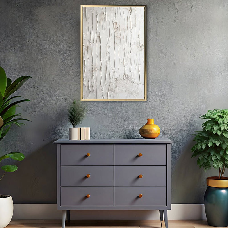 Canvas Wall Art Stretched Over Wooden Frame with Floating Frame and Scratches Painting CV4219 - Al Rugaib Furniture