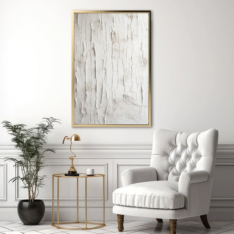 Canvas Wall Art Stretched Over Wooden Frame with Floating Frame and Scratches Painting CV4219 - Al Rugaib Furniture
