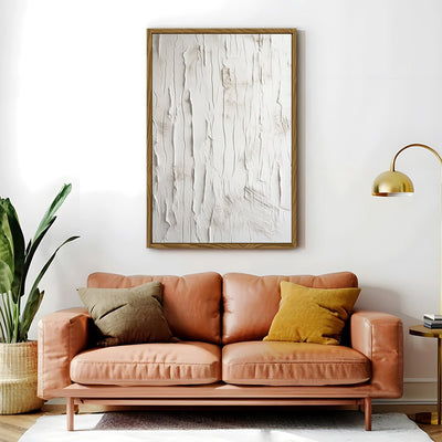 Canvas Wall Art Stretched Over Wooden Frame with Floating Frame and Scratches Painting CV4219 - Al Rugaib Furniture