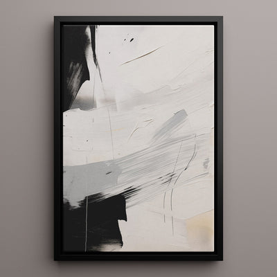 Canvas Wall Art Stretched Over Wooden Frame with Floating Frame and Touch Of Black Painting CV4251 - Al Rugaib Furniture
