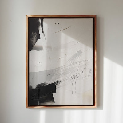 Canvas Wall Art Stretched Over Wooden Frame with Floating Frame and Touch Of Black Painting CV4251 - Al Rugaib Furniture