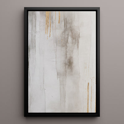 Canvas Wall Art Stretched Over Wooden Frame with Floating Frame and Touch Of Gold Painting CV4257 - Al Rugaib Furniture