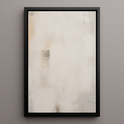 Canvas Wall Art Stretched Over Wooden Frame with Floating Frame and White Light Painting CV4264 - Al Rugaib Furniture
