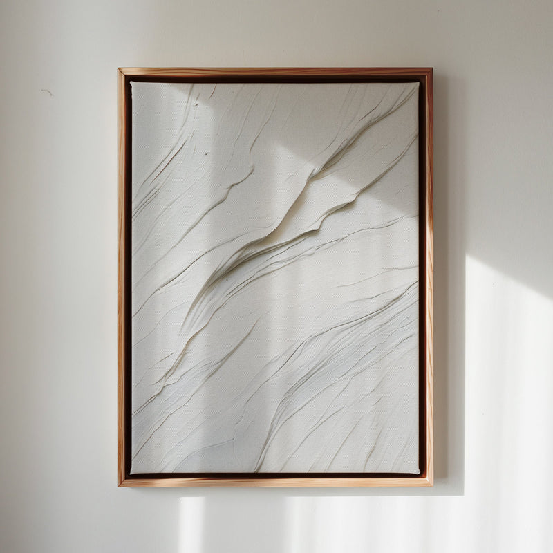 Canvas Wall Art Stretched Over Wooden Frame with Floating Frame and White Paint Painting CV4266 - Al Rugaib Furniture