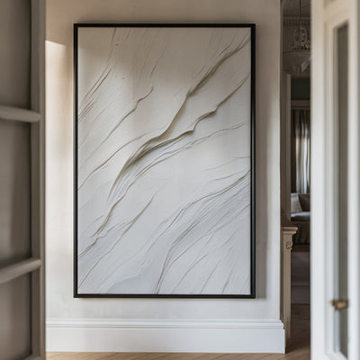 Canvas Wall Art Stretched Over Wooden Frame with Floating Frame and White Paint Painting CV4266 - Al Rugaib Furniture