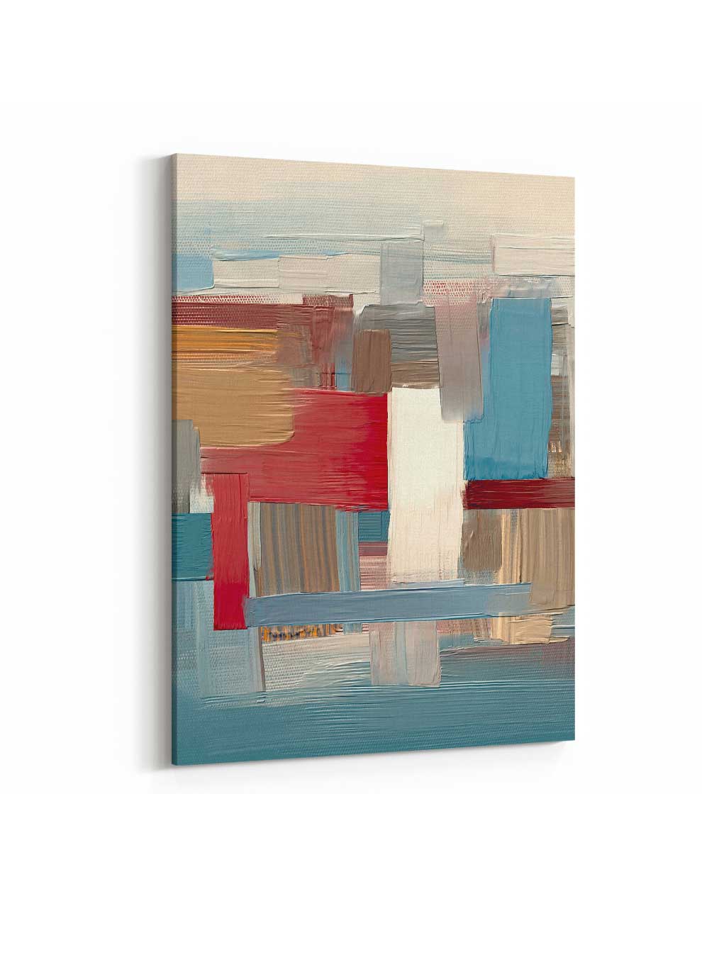 Canvas Wall Art Stretched Over Wooden Frame with Gold Floating Frame Paintings & Pictures| LOWHA