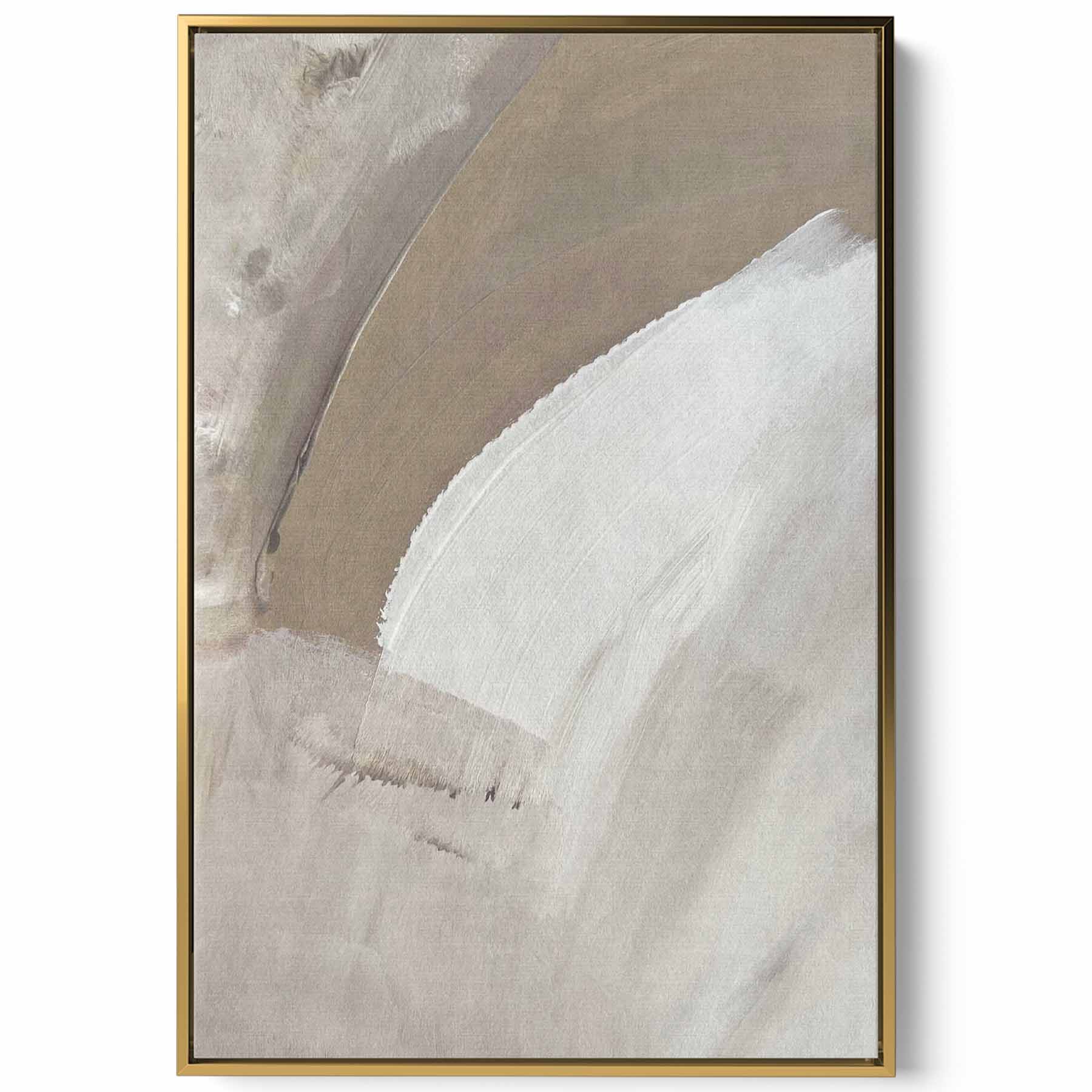 Canvas Wall Art Stretched Over Wooden Frame with Gold Floating Frame Paintings & Pictures| LOWHA