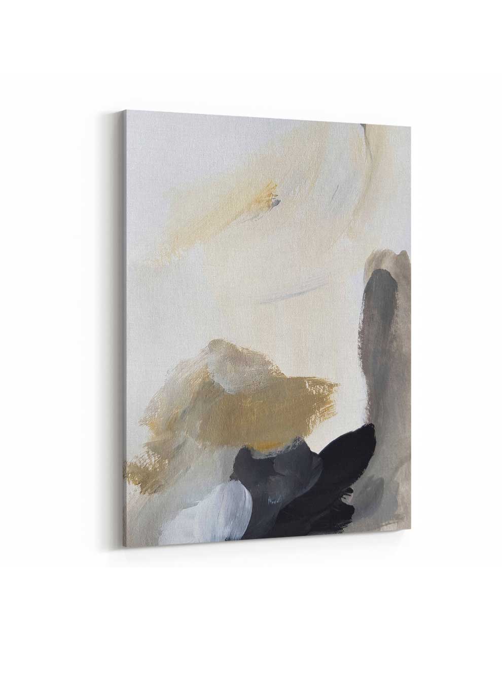 Canvas Wall Art Stretched Over Wooden Frame with Gold Floating Frame Paintings & Pictures| LOWHA