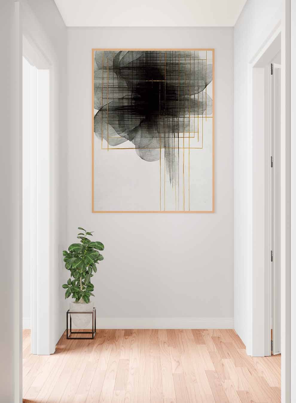 Canvas Wall Art Stretched Over Wooden Frame with Gold Floating Frame Paintings & Pictures| LOWHA