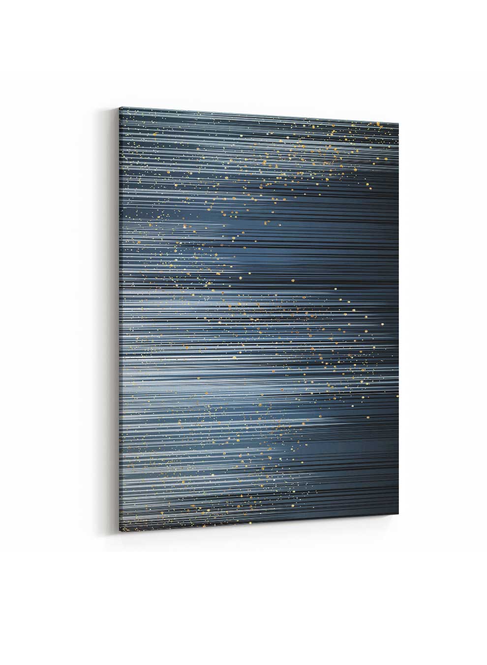 Canvas Wall Art Stretched Over Wooden Frame with Gold Floating Frame Paintings & Pictures| LOWHA