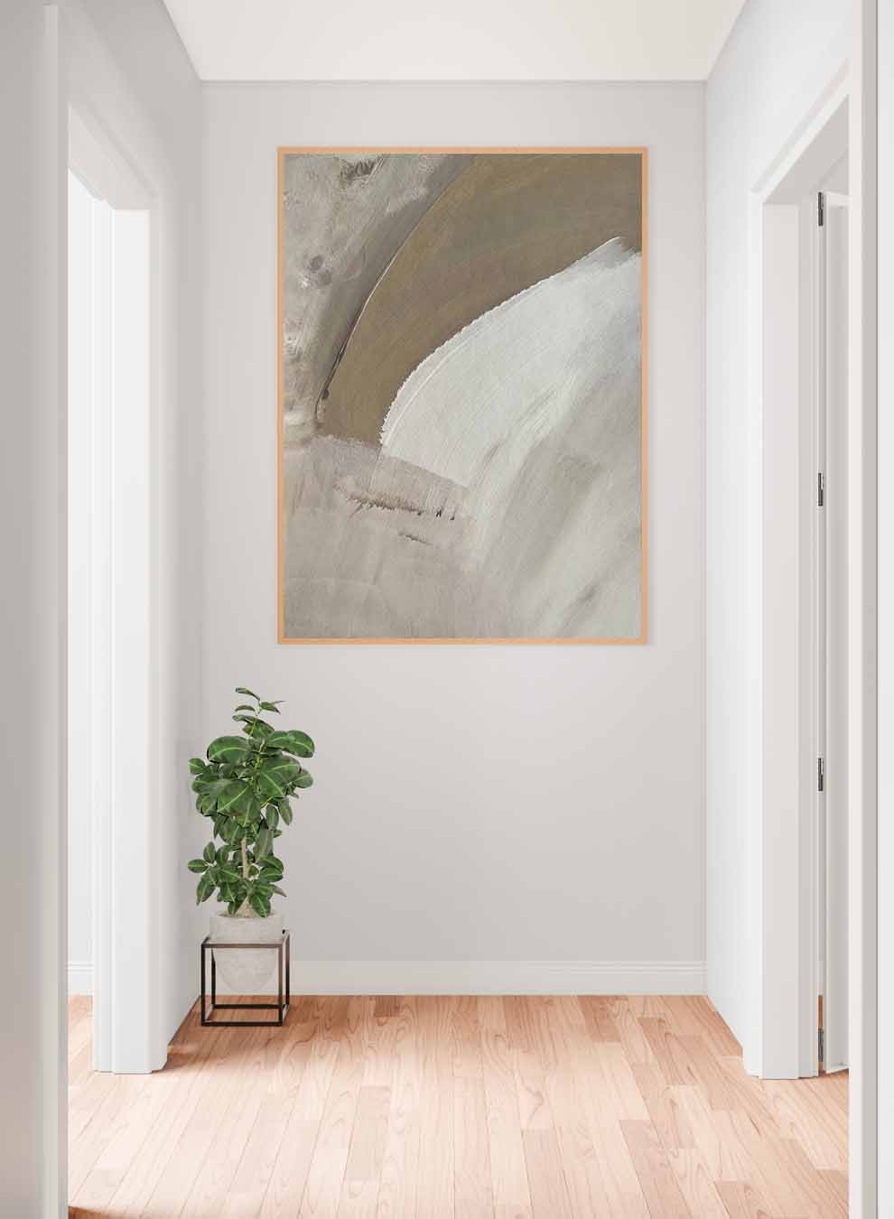 Canvas Wall Art Stretched Over Wooden Frame with Gold Floating Frame Paintings & Pictures| LOWHA