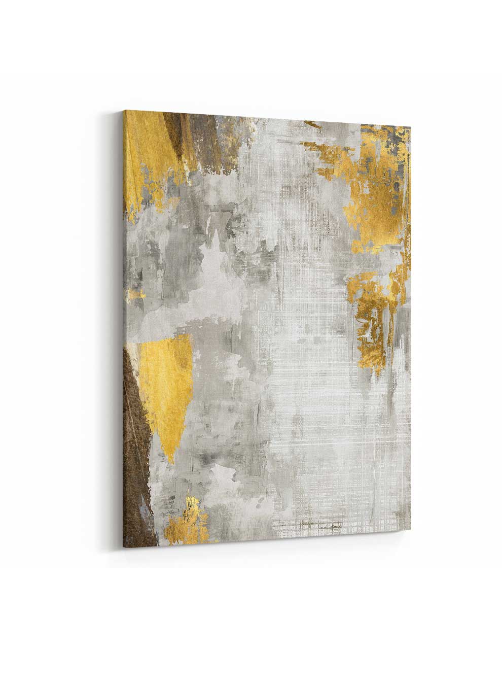 Canvas Wall Art Stretched Over Wooden Frame with Gold Floating Frame Paintings & Pictures| LOWHA