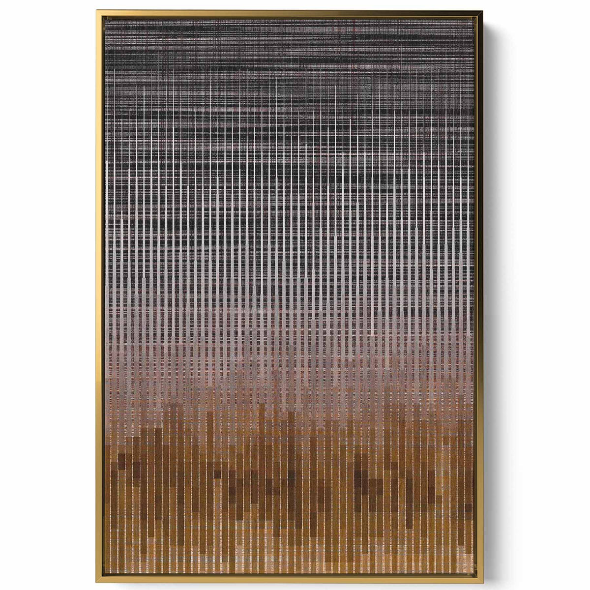 Canvas Wall Art Stretched Over Wooden Frame with Gold Floating Frame Paintings & Pictures| LOWHA