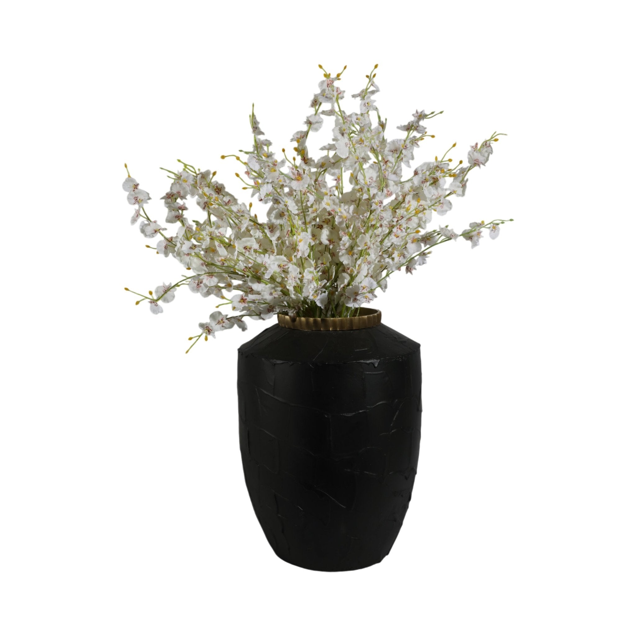 Canvon Black Ecomix Vase Vases and Jars| Sagebrook Home