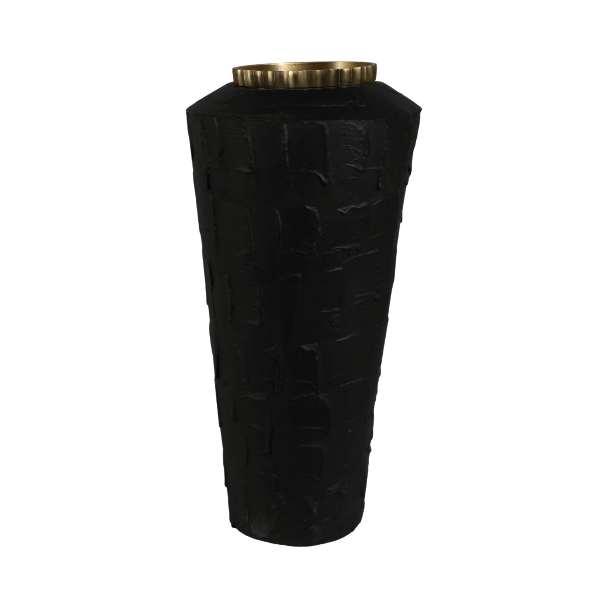 Canvon Black Ecomix Vase Vases and Jars| Sagebrook Home